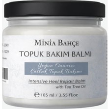 Die Grup Minia Bahçe Topuk Bakım Balmı, Tea Tree Oil ile Yoğun Onarıcı Çatlak Topuk Kremi, 105 ml