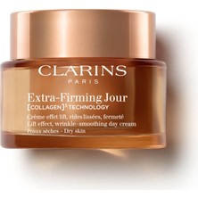 Die Grup Clarins Extra Firming Jour Collagen Technology Kuru Ciltler Krem 50 ml
