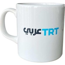Die Grup Trt Arabi Logolu Beyaz Kupa