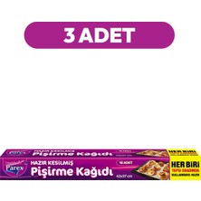 Die Grup Hazır Kesilmiş Pişirme Kağıdı 16’lı 42 x 37 cm Üçlü Set