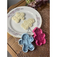 Die Grup Gingerbread Kurabiye Adam & Kurabiye Kadın Kurabiye Kalıp Seti (2'li)