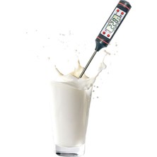 Die Grup Ivory Tüp Gıda Termometresi | Dijital Saplama Tip Mutfak ve Yemek Derecesi, Et, Süt, Sıvı, Mama ve Barbekü Için Hassas Isı Ölçer (Model: IVO-GT101)