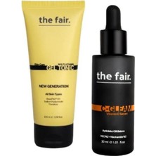 Die Grup The Fair. The Fair. Multi Vitamin Jel Tonik 100 ml ve C-Gleam Gözenek Bakımı Cilt Serumu 30 ml