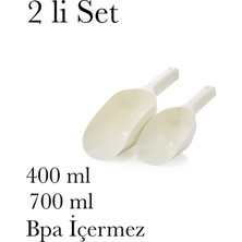 Die Grup Bakliyat Küreği 2 Li Set Catering Kuruyemiş Lokanta Dükkan Gıda Kürek Bpa Içermez Gıdaya Uygun