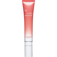 Die Grup Clarins Lip Milky Mousse 02 Milky Peach Renkli Dudak Bakım Kremi (10 Ml)