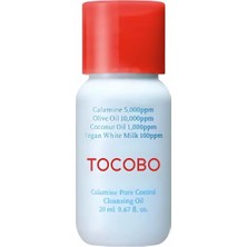 Die Grup Tocobo Calamine Pore Control Cleansing Oil 20ML - Siyah Nokta & Sebum Dengeleyici Vegan Temizleme Yağı