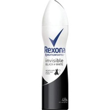 Die Grup Rexona Black Whıte Invısıble Bayan Deodorant 150 ml