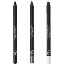 Die Grup Golden Rose Dream Eyes Eyeliner 3'lü Jel Göz Kalemi Seti- No: 401-403-405