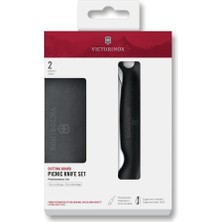 Die Grup Victorinox 6.7193F Kesme Tahtası ve Katlanır Bıçak Set, Siyah