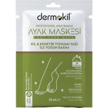 Die Grup Dermokil Kil & Kenevir Yağli Ayak Maskesi (35 Ml)