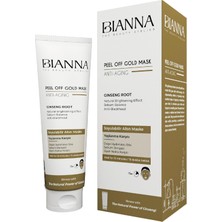 Die Grup Bianna Altın Maske Antiaging Yaşlanma Karşıtı Soyulabilir Maske Ginseng Siyah Nokta Karşıtı Cilt Bakımı - 100 ml