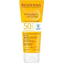 Die Grup Bioderma Photoderm Lait Ultra SPF50+ Tüm Ciltler Için Yüksek Koruma Süt Formda Yüz, Vücut Güneş Kremi 100 ml