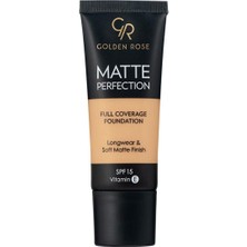 Die Grup Golden Rose Matte Perfection Foundation - Warm 05 - Yoğun Kapatıcı Mat Fondöten