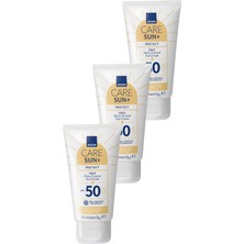 Die Grup Avon Sun+ Protect Yüz Için Parlaklık Kontrolü Güneş Kremi SPF50 50 Ml. Üçlü Paket