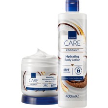 Die Grup Avon Hindistan Cevizi Yağı Içeren Yüz, El ve Vücut Için Çok Amaçlı Krem ve Vücut Losyonu Paketi