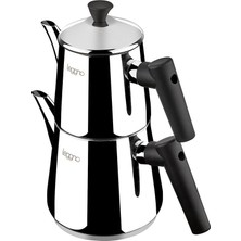 Die Grup Leggno PYR1333CY01 Pyra S Çaydanlık Seti 0,75LT+1,5LT