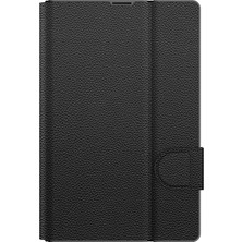 Samsung Galaxy Z Fold 8 Uyumlu Gkk Kıpta Zegna Karbon Fiber Tasarımlı Magnetik Tokalı Kartlıklı Kapak - Lyon Tech
