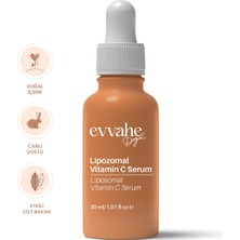 Die Grup Evvahe Doğal Lipozomal Vitamin C Serum, Cilt Bakım Serumu, 30ML