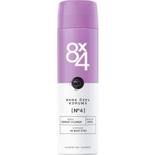 Die Grup 8x4 No.4 Vibrant Flower Kadin Sprey Deodorant 150ML 1 Paket (1 x 125 G)