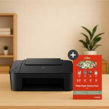 Die Grup Canon Pixma E3640 + Fotoğraf Kağıdı Hediyeli