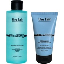 Die Grup The Fair. The Fair. Yağlı Akneye Yatkın Cilt Salisilik Asit Tonik 200 ml ve Hassas Kuru Cilt Temizleme Jeli 15