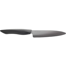 Die Grup Kyocera ZK-130-BK-BK Shın Seramik Çok Amaçlı Bıçak, Plastik, Siyah