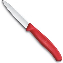 Die Grup Victorinox 6.7601.C1 Swiss Classic 8cm Düz Soyma Bıçağı, Kırmızı