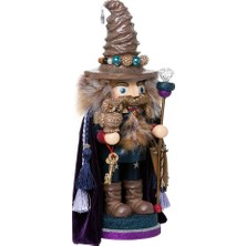 Die Grup Kurt Adler 38CM Hollywood Wizard Nutcracker With Owl