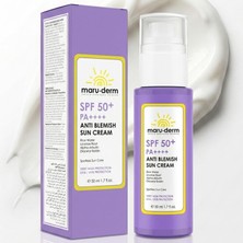 Die Grup Maruderm Leke Karşıtı Güneş Kremi Spf 50+ Pa++++ – Yeni Nesil Kore Filtreli, Alfa-Arbutin & Niasinamid Içerikli, Leke Görünümüne Karşı Güneş Koruyucu, 50 ml