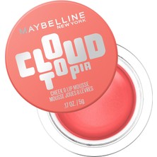 Die Grup Maybelline New York Cloudtopia Köpük Dokulu Mat Allık 05 Coral Illusion