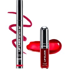 Die Grup Sacheu Beauty Sacheu Line & Shine Lip Duo Uzun Süre Kalıcı Dudak Şekillendirme ve Parlaklık Seti 2x3.5ml