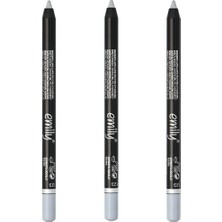 Die Grup Golden Rose Emily Waterproof Eye Pencil 3'lü Set NO:123