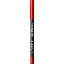 Die Grup Note Cosmetics Silk Stay Lipliner Suya Dayanıklı Ipeksi Dudak Kalemi - 08 Scarlet Red