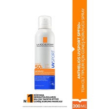 Die Grup Anthelios Uvsport SPF50+ Ultra Güçlü Güneş Koruyucu Spray 200 ml