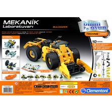 Die Grup Clementoni Mekanik Laboratuvarı Buldozer Renkli 6+