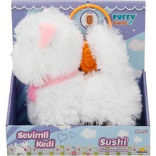 Die Grup Sunman 3377 Sevimli Kedi Sushi Sesli ve Hareketli -