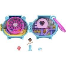Die Grup Polly Pocket Sevimli Hayvanlar Kompakt Oyun Seti GYV99 - Kirpi HXX23