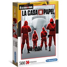 Die Grup Clementoni - 500 Parça La Casa De Papel Yetişkin Puzzle - 1 - 35084