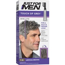 Die Grup Just For Men Touch Of Grey Orta Kahve Saç Boyası