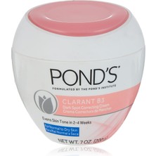 Die Grup Pond's -"pond'un Clarant B3 Anti-Koyu Lekeler Normal Ila Kuru Cilt 205 ml (Lotionen) Için Nemlendirici Kremayı Nemlendirir