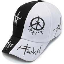 Die Grup Valkyrie Trucker Şapka Unisex Metal Tokalı Ayarlanabilir Beyzbol Siyah Beyaz