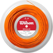 Die Grup Wilson Üniseks Tenis Teli Revolve - Spinning Olta Makarası - Siyah/gri