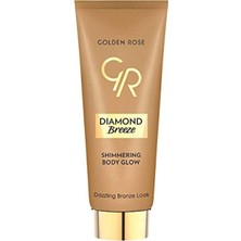 Die Grup Golden Rose Diamond Breeze Shimmering Body Glow Vücut Kremi Dazzle Bronz