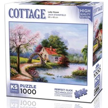 Die Grup Ks Games 1000 Parça Göl Evi Puzzle - Jack Stansfield