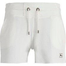 Die Grup Serena Sweatshorts Off-White Beyaz Kadın Şort