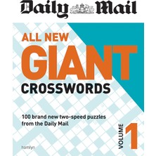 Die Grup Daily Mail All New Giant Crosswords 1 (Kapak Değişebilir)