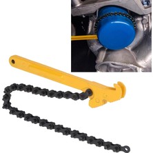 Die Grup Aee® Zincir Anahtarı Ayarlanabilir Yağ Filtresi Sökme Anahtarı 12” | 460 mm Ağır Hizmet Zincirli Boru Anahtarı | Yağ & Yakıt Filtresi Sökücü | Otomobil, Dizel Motor, Tesisat ve Mekanik Uyumlu