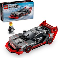 Die Grup LEGO Speed Champions Audi S1 E-Tron Quattro Yarış Arabası 76921-9 Yaş ve Üzeri Çocuklar Için Koleksiyonluk ve Sergilenebilir Yaratıcı Oyuncak Model Yapım Seti (274 Parça)