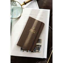 Die Grup Charmlı Süresiz Haftalık Planlayıcı Cep Ajanda 9X17 cm Kahverengi