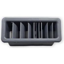 Die Grup Üst Sol Havalandırma Izgarası Gri 701819071 Vw Transporter T4 ile Uyumlu 1991-03